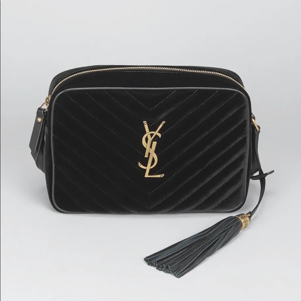 Saint Laurent Velvet Lou camera bag